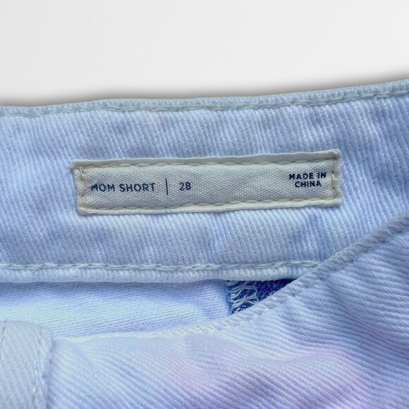 Pacsun Mom Shorts Denim Blue Size 28 - Picture 6 of 8